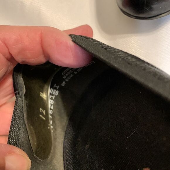 Munro American Size 12 black pump block heels - Picture 9 of 14